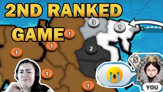 LOSING!!!! 2ND Ranked Risk Game: Global Domination Rank Up Series FFA #CaptOzzyGirl