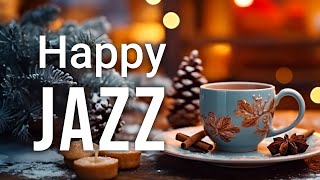 Happy Lightly Winter Jazz ☕ Sweet Jazz Coffee & Positive Morning Bossa Nova Piano for Energy the day