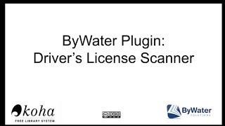 Koha Driver's License Plugin