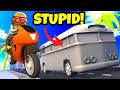 Doing IMPOSSIBLE Bike Stunts Over Buses! (Turbo Dismount)