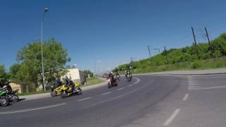 Moto eskorta Sylwia \u0026 Sebastian  03.06.2017