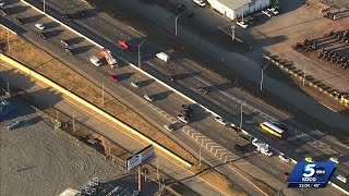 Northbound I-35 clears after crash causes traffic delay in southeast Oklahoma City