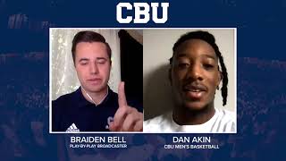 CBU Men's Basketball: Dan Akin Interview