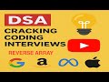Reverse an Array in Python – Must-Know DSA Trick for Interviews 🔁🔥