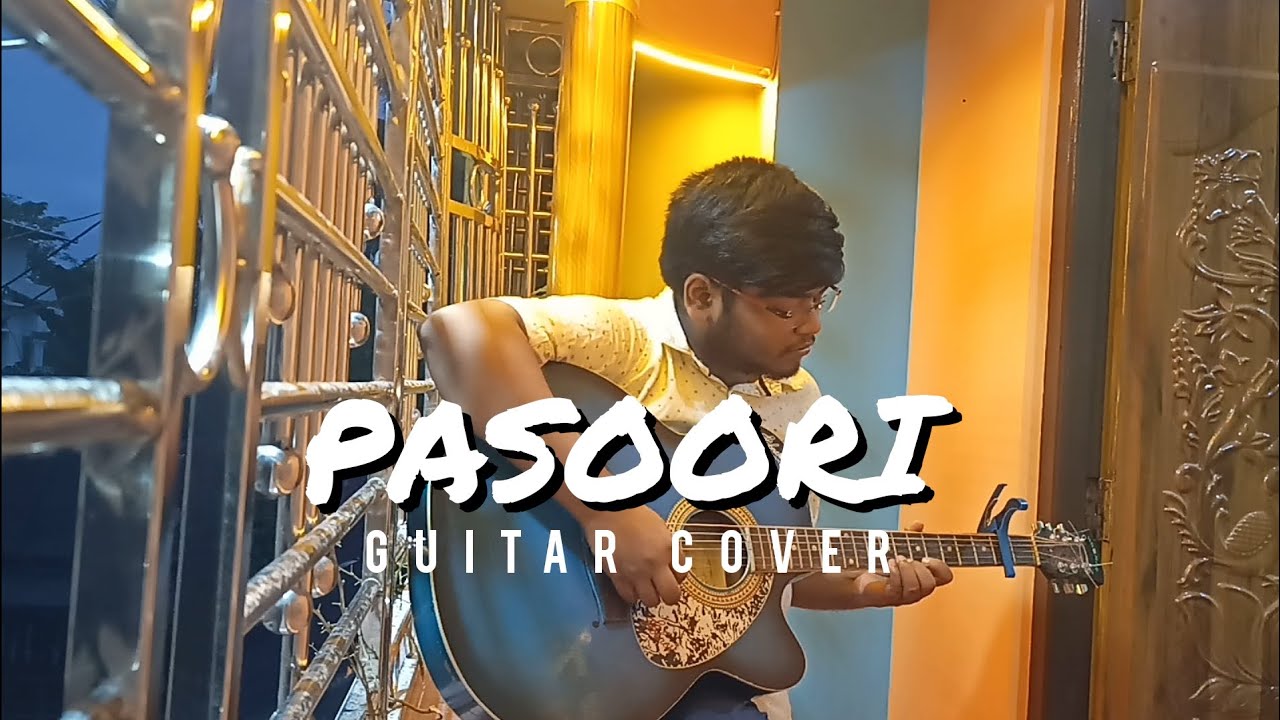 Pasoori Guitar Cover Youtube