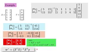 Linear Regression with Closed form solutions