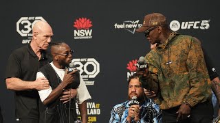 Israel Adesanya Confrontation EXPLODES on Manel Kape | UFC 293 Press Conference