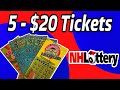 WE BOUGHT 5 - $20 SCRATCH TICKETS - NH LOTTERY #win #subscribe