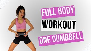 10 MIN FULL BODY WORKOUT WITH DUMBBELL - All Standing - Tone your Body \u0026 Lose Weight