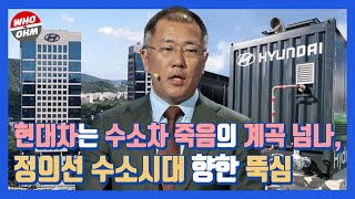 현대차는 수소차 죽음의 계곡 넘나, 정의선 수소시대 향한 뚝심 [윤휘종의 꼬꼬경]