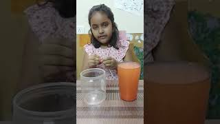 Capillary action Experiment by Tiya