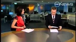 Funny News Anchor Insult! Female owns Male!