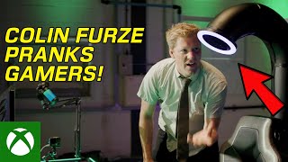 Colin Furze pranks Gamers with Ultimate Party Chair
