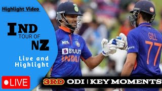 Watch India vs New Zealand Highlights in 3rd ODI Match #indvsnewzealand