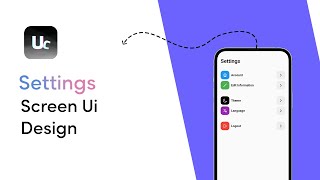 Settings Screen Ui Design | Flutter Speed Code