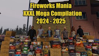 Vuurwerkcompilatie 2024-2025 - Fireworks Mania