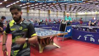 2023 Table Tennis Geelong Junior Senior Open - MF Lucas vs Sanish