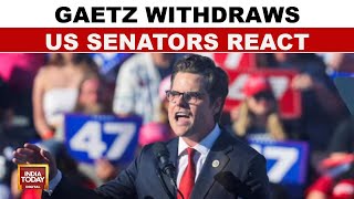 US Trump Gaetz Withdraws: Senators React To Matt Gaetz Withdrawing As Trump’s Attorney General