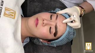 ขั้นตอนการสักคิ้ว 6 มิติ โดย MTM EYEBROW