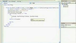 Visual Basic 2008 - Text Editor