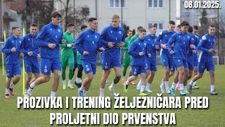 PROZIVKA I TRENING ŽELJEZNIČARA PRED PROLJETNI DIO PRVENSTVA