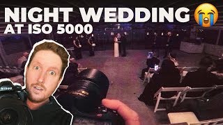 WEDDING PHOTOGRAPHY TIPS AT NIGHT | BEHIND THE SCENES ON CAMERA FULL WEDDING DAY