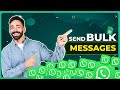 How to Send Bulk WhatsApp Messages Using Google Sheets - New Method (2026)