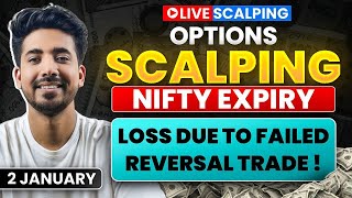 Live Intraday Trading || Nifty Option Scalping || 02 January || Option Buying