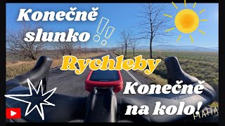 Konečně slunce a konečně venku na kole    Rychleby  -  Polsko