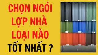 Chọn Ngói Lợp Nhà Loại Nào Tốt Nhất – Ngói Nhật ISORA – Ngói Màu Công Nghệ Nhật