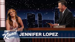 Jennifer Lopez on Getting Married to Ben Affleck, Jimmy Not Being Invited & the Nickname “Bennifer”