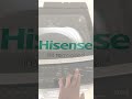 unboxing and reviewing my new hisense 10kg top load washing machine