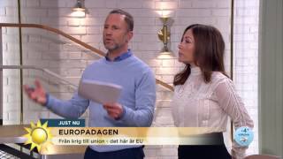 Vilka är EU:s fördelar och nackdelar? Marcus förklarar - Nyhetsmorgon (TV4)