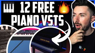 12 BEST FREE PIANO VST PLUGINS 2021 (Ableton, FL Studio, Logic Pro x)