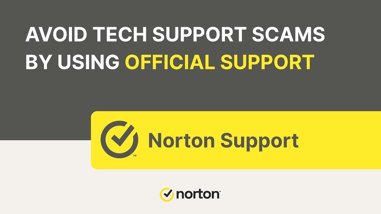 Norton Tech Support Scams - YouTube