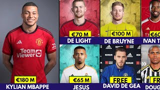 🚨 ALL CONFIRMED TRANSFER NEWS ,KYLIAN MBAPPE TO MANCHESTERUNITED, DE BRUYNE TO AL NASSR, DE GEA TO
