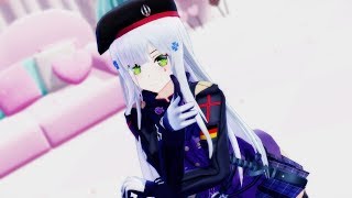 【MMD】『Booo!』【なゆごろう】HK416【ドールズフロントライン】1080p FullHD