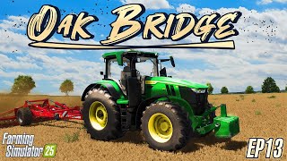 I'm Back With A Bad Back 😂 | Oak Bridge Let's Play Episode 13 | Farming Simulator 25