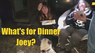 RV Joey Shares a a Meal with My Dog | RTR 2018