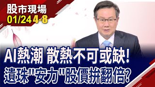 AI熱潮漫台股 尋找漏網之魚?安力望複製疫情換機潮?美中貿易戰未完待續 安力喊準備好了!｜20240124(第4/8段)股市現場*鄭明娟(李世新)