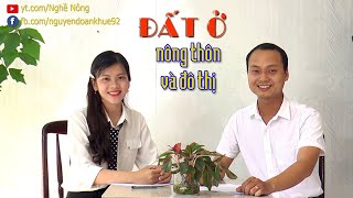 Đất ở tại nông thôn và đất ở tại đô thị là như thế nào?