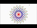 Python Turtle Code: Rotating Parallelogram
