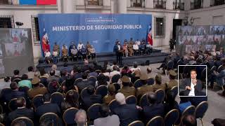 Promulgación del nuevo Ministerio de Seguridad Pública.