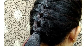 French Braid  Hair Style for Short Hair |