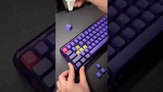 MelGeek MOJO68 Neon Keyboard Unboxing #shorts