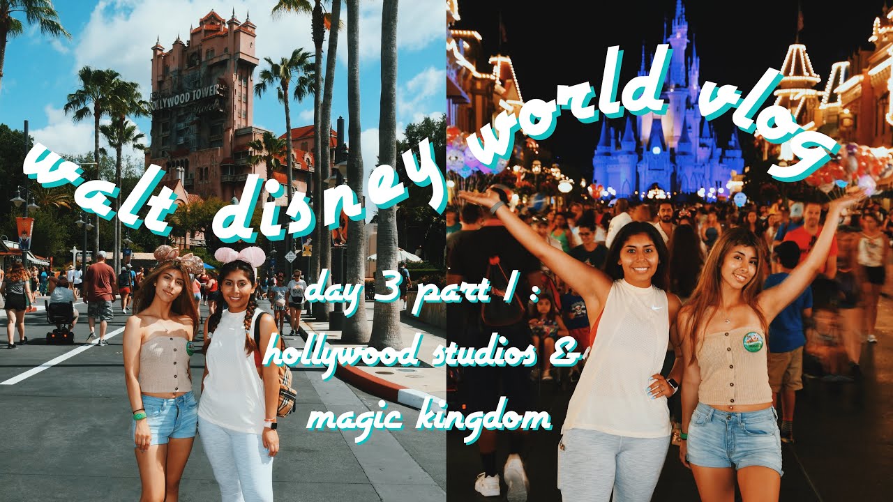 тшжwalt Disney World Vlog Day 3 Part 2 Hollywood Studios Magic Kingdom