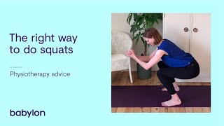 How to Do Squats Correctly [Exercise At Home]