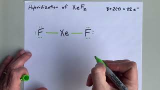 Hybridization of XeF2 (sp3d) - How to Find