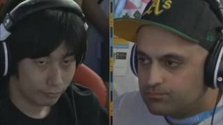 evo　SF5　【日本語・実況・解説】　ハイタニ VS Hoodaman