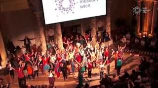 Flashmob im Weltmuseum Wien